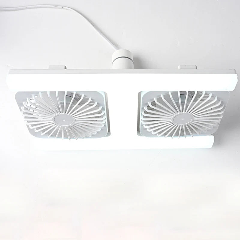 đ„50% KedvezmĂ©nyđ·ïžđĄ Modern 2 az 1-ben LED-es mennyezeti ventilĂĄtor-lĂĄmpa â tĂĄvirĂĄnyĂtĂłval, kĂ©t fĂŒggetlen ventilĂĄtorfejjel đ