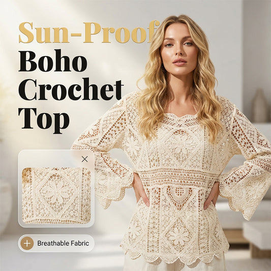 👗 Női, vintage stílusú csipkés strandblúz 🏖️