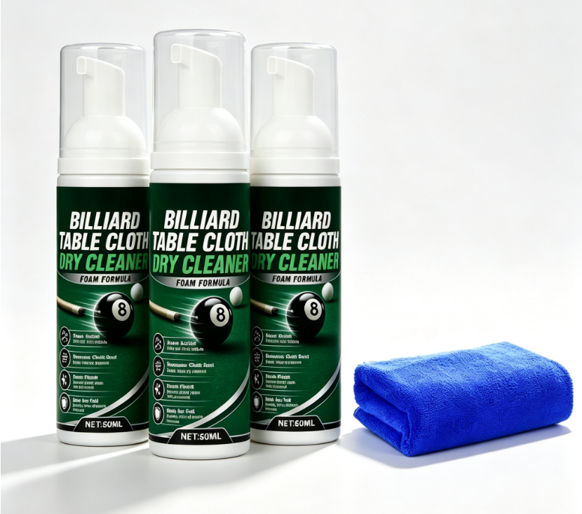"1+2 brezplačno 🎁✨"🎱 Penasti čistilec za biljard – ✨ globinsko čiščenje, 🧼 nežen do tkanine – 60 ml