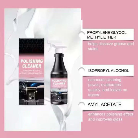 “1+2ingyen 🎁✨”🔥50% Kedvezmény🧼 Minden egyben tisztító- és ápoló spray autó belső terekhez – 🌟 tartós fény, 💧 víz- és foltálló védelem