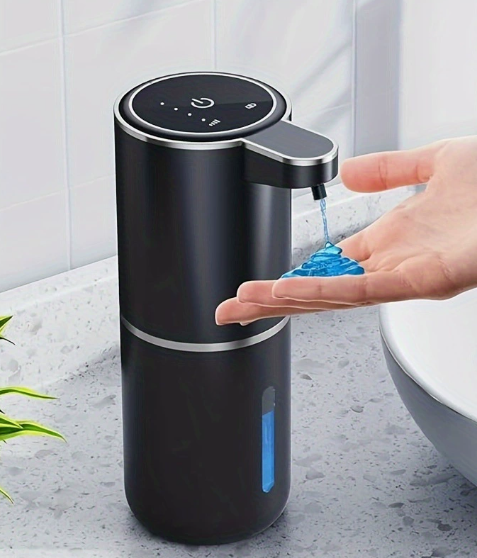 ⏰ Korlátozott ideig érvényes ajánlat 👐 Intelligens, ⚡ 4 sebességes habos kézmosó adagoló – 💧 érintésmentes, antibakteriális, 🚿 könnyen tölthető