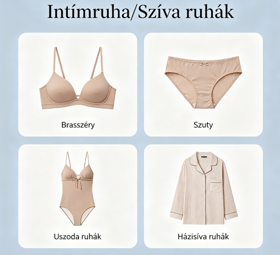 👙  Fehérnemű/fürdőruha