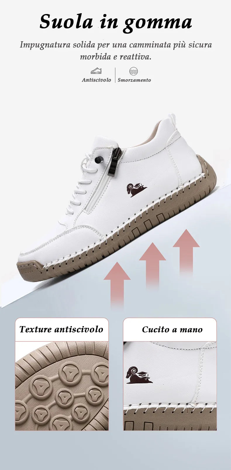 Plaxoo® | 50% Sconto! Stivali in pelle antiscivolo: cammino sicuro ✨