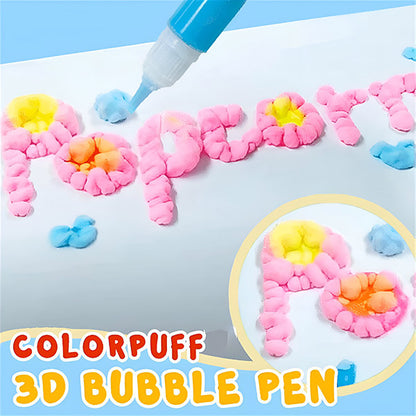 🔥50% popust🏷️🎨 Čarobni 3D flomasterji PUFFPENS – 6-barvni komplet ⚡ hitro napihovanje 🌟 večpovršinska uporaba 🎁 otroško ustvarjalno darilo