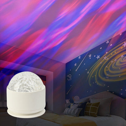 ⏰ Korlátozott ideig érvényes ajánlat 🎁🌌 Aurora éjszakai fényvetítő, 🎨 16 színnel és távirányítóval – varázslatos hangulat otthon