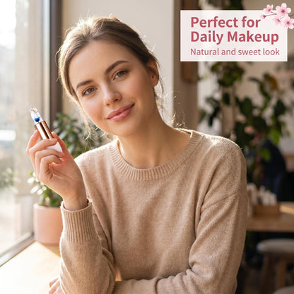 💄 Hidratáló rúzs virágszirmokkal – a hőmérséklettől függően változtatja a színét. 🌸