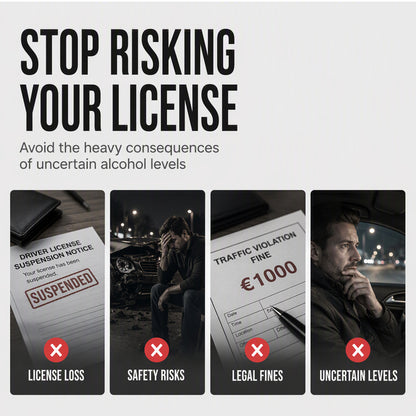 Prenosni alkotester | SAFEDRIVE