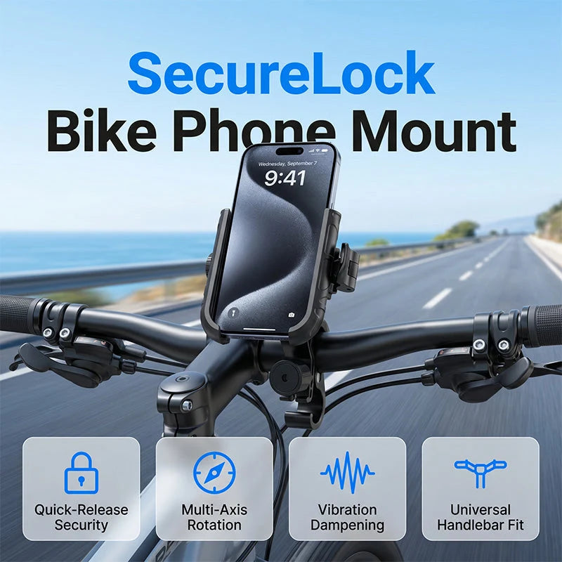 Nosilec za mobilni telefon za kolo🚴