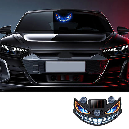 🔥50% popust🏷️🚗 Opozarjajte in impresionirajte! LED "hudičevo oko" za avto – ☀️sončno polnjenje, 📳senzor tresljajev, 🔋USB rezerva
