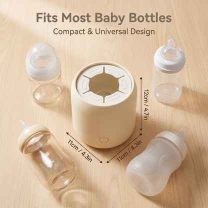 “1+1 ingyen 🎁✨”🔥50% Kedvezmény🍼 Automatikus palackrázó és melegítő – 🌡️ precíz hőmérséklet-szabályozással, 🔇 csendes működéssel – cumisüvegekhez