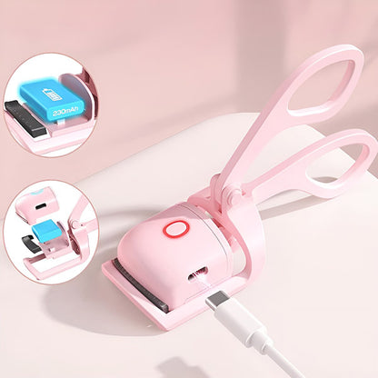 USB-tölthető melegítős szempillagöndörítő | GLAMCURLI