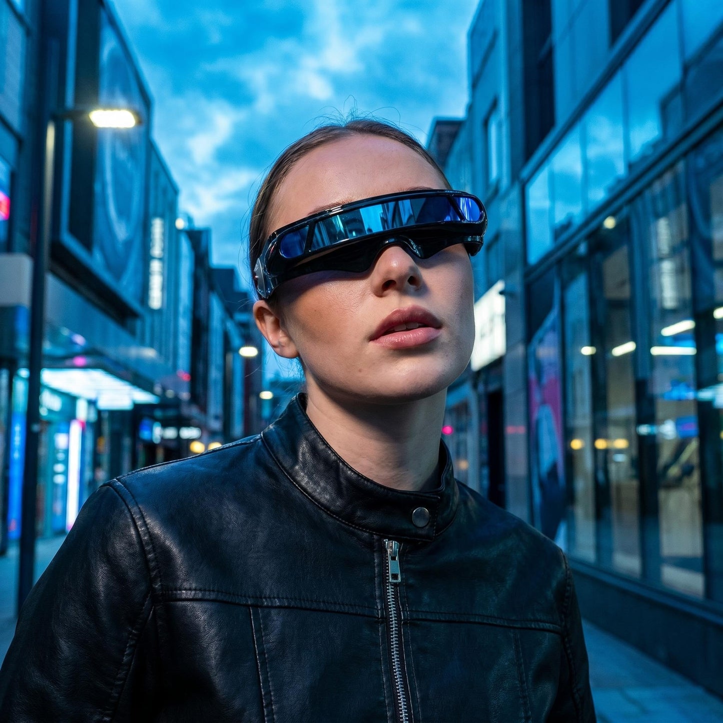 🔥50% kedvezmény🕶️ Aszimmetrikus retro-punk napszemüveg ⚡