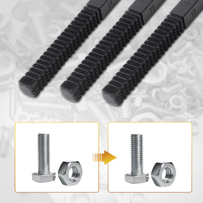 🔥50% Kedvezmény🏷️🔩 Menetjavító reszelő – 8 különböző menetlépcsőhöz, 🛠️ 45# szénacélból, 🔧 kényelmes ergonomikus markolattal