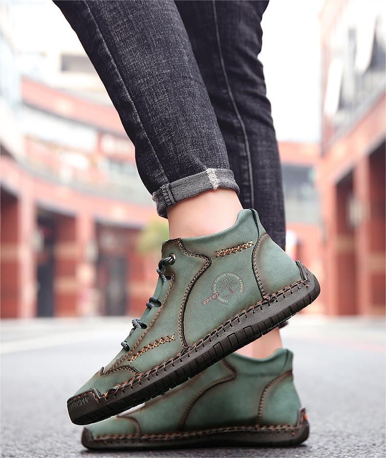 Plaxoo® | Sconto del 50% per un periodo limitato! Stivaletti ortopedici in vera pelle per alleviare l'affaticamento e il gonfiore dei piedi ✨