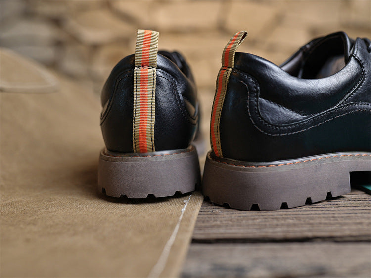 Plaxoo® | (sconto del 50% + calzini omaggio del valore di 20 €) Scarpe casual in vera pelle 🥿 | Suola spessa e antiscivolo, supporto dell'arco plantare, resistenti.