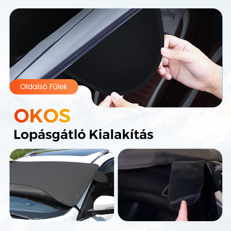 🔥50% popust🏷️🧲 Magnetni avtomobilski snežni ščit – hitro magnetno pritrditev ❄️ štirislojna vodoodporna tkanina 🔒 varnostni zaslon proti kraji ☀️ dvostranska letna uporaba