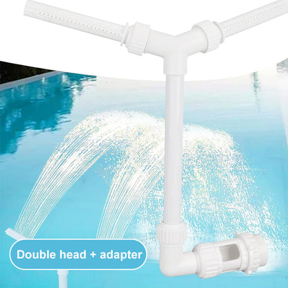 🔥 50% Kedvezmény 📦 Kombinált csomag 🔗💦 Pool Fountain Sprayer 🏊