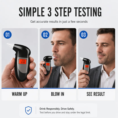 Prenosni alkotester | SAFEDRIVE