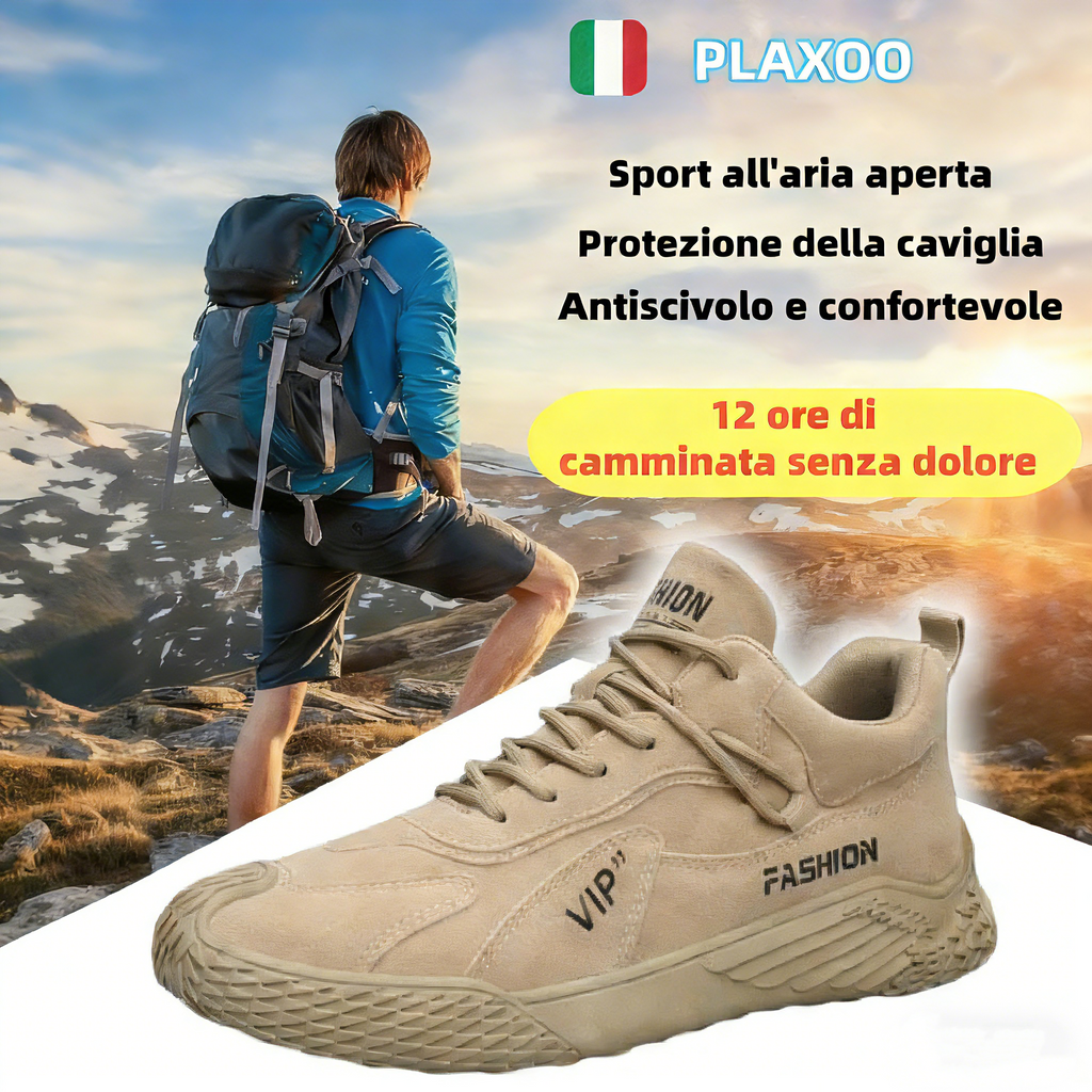 Plaxoo® |  Calzini omaggio del valore di 20 €! | Scarpe sportive ortopediche unisex 👞 Supporto ergonomico dell'arco plantare, suola antiscivolo, estremamente comode da indossare!