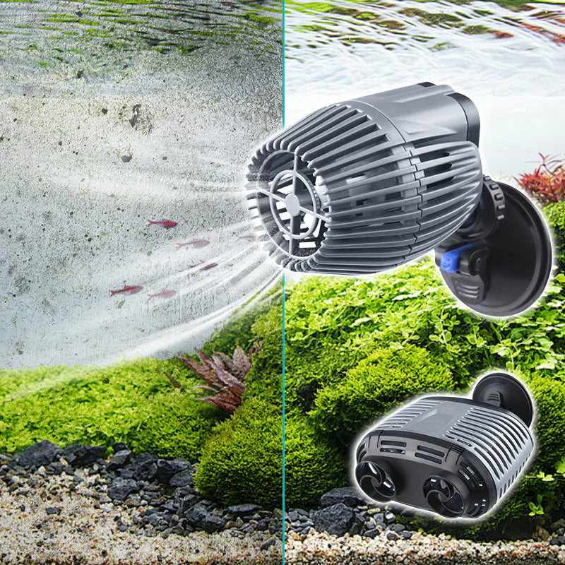 🔥50% Kedvezmény🏷️📏Több méretben kapható🌊 360°-os mini hullámkeltő vízkeringető szivattyú, 🔇 csendes és energiatakarékos, 🐠 akváriumokhoz – tapadókorongos rögzítéssel