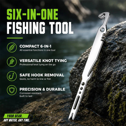 Večnamensko ribiško orodje 6 v 1 | FISHTOOL