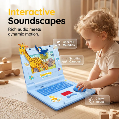 Interaktivni izobraževalni otroški prenosni računalnik | KIDLAPTOP