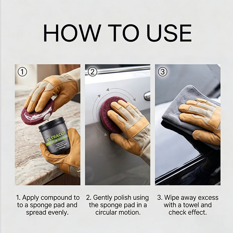 🔥50% Kedvezmény🏷️🧼 Minden egyben csiszolópaszta, 🛡️ polírozó párnával – fémhez, fához és műanyaghoz is, 🌟 visszaadja a felületek fényét