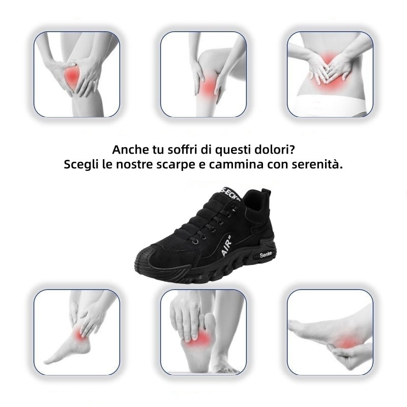 Plaxoo | ⏰Sconto del 50% a tempo limitato, nuovissime scarpe ortopediche ergonomiche - ✅️Correggono naturalmente l'andatura e alleviano il dolore - Prestazioni impermeabili e antiscivolo migliorate 👞Pelle australiana selezionata
