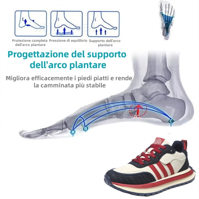 Plaxoo® | Sconto del 50% per un periodo limitato! Scarpe da trekking ortopediche con un'aderenza eccellente, pensate per piedi stanchi e gonfi ✨