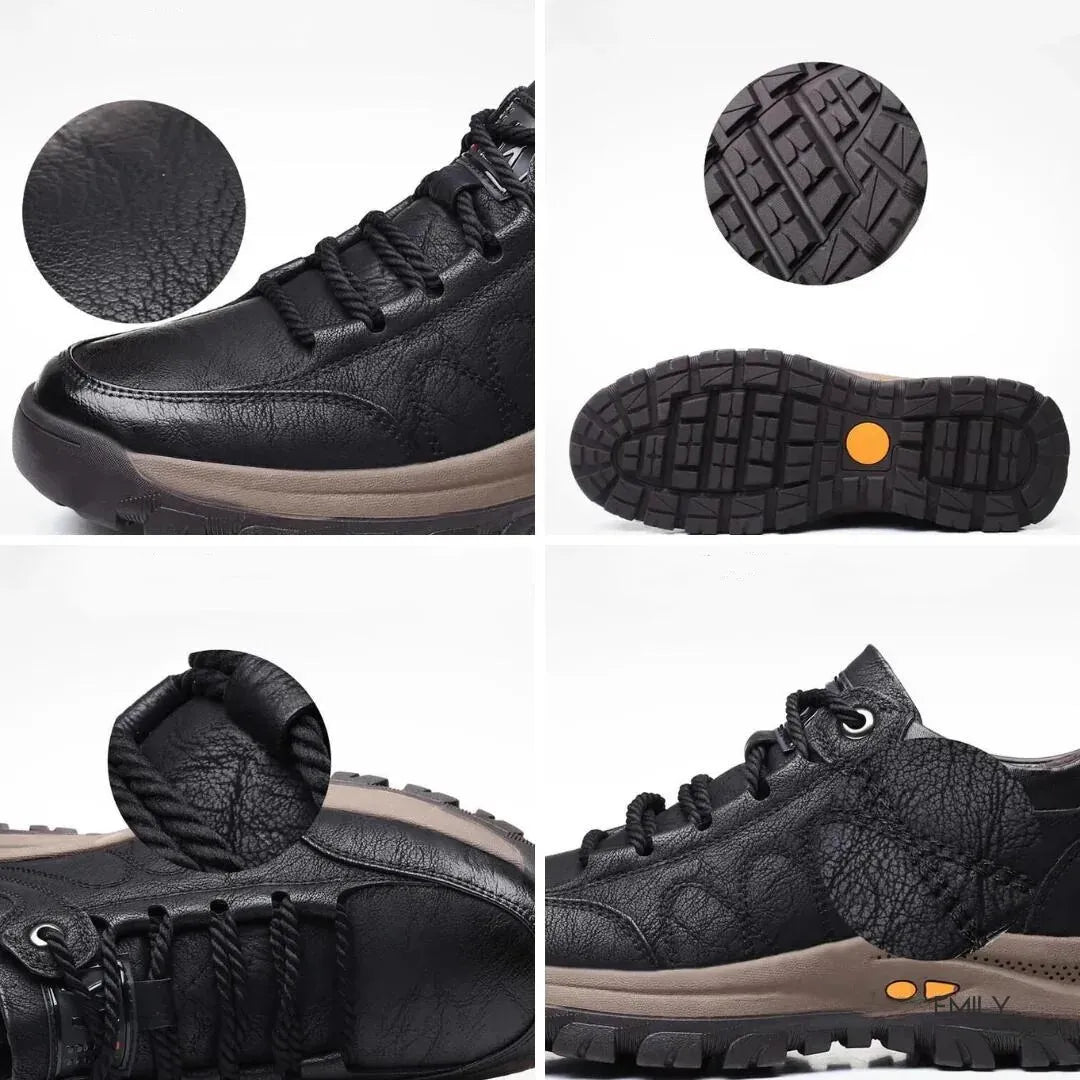 Plaxoo® | Sconto del 50% per un periodo limitato! Stivaletti ortopedici in vera pelle per alleviare l'affaticamento e il gonfiore dei piedi ✨