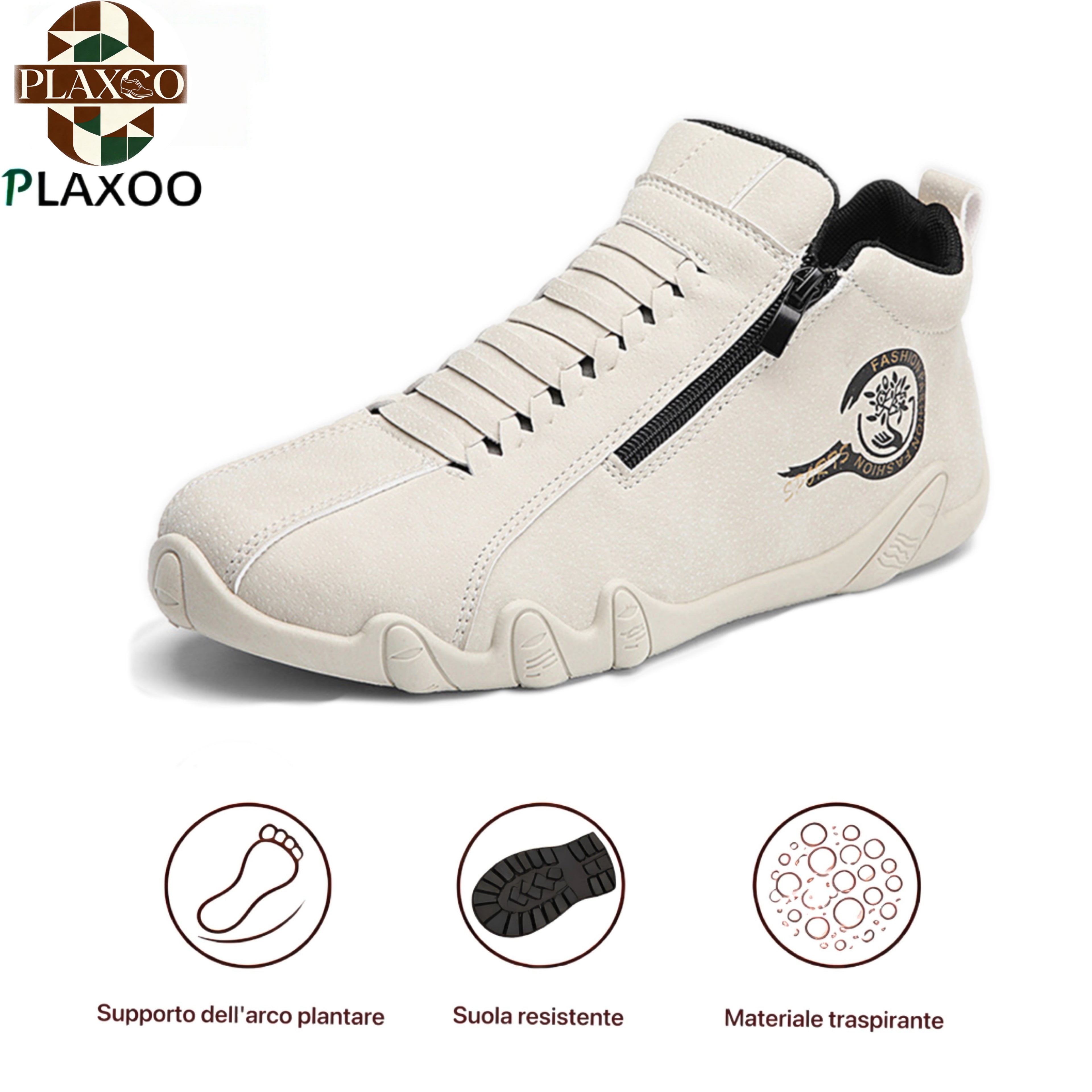 Plaxoo® | Sconto del 50% per un periodo limitato! Stivaletti ortopedici in vera pelle per alleviare l'affaticamento e il gonfiore dei piedi ✨