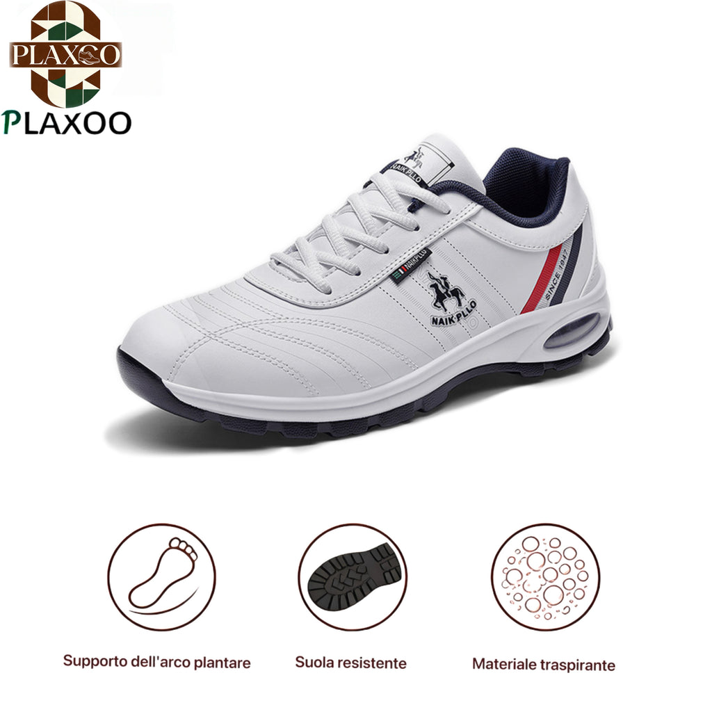 Plaxoo® |  Calzini omaggio del valore di 20 €! | Scarpe sportive ortopediche unisex 👞 Supporto ergonomico dell'arco plantare, suola antiscivolo, estremamente comode da indossare!
