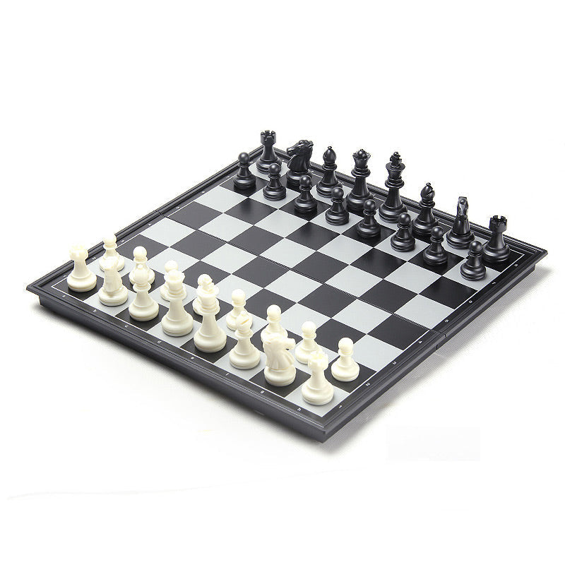 🔥50% popust🏷️♟️ Magnetna šahovska igra – 🧲 magnetne figure, 📦 zložljiva deska, 🎁 odlično darilo