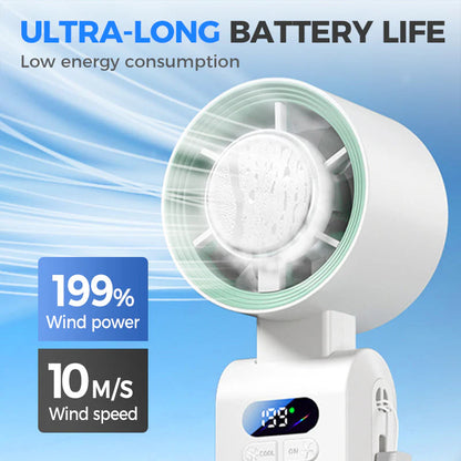 ❄️50% KEDVEZMÉNY!💨 Hordozható vízpermetes ventilátor – 3 sebességfokozat, hűtés vízpermet segítségével – Fizetés átvételkor ⚡✅