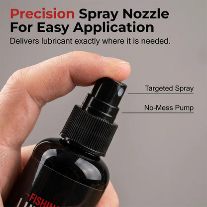 🔥50% Kedvezmény🏷️🎣 Univerzális horgászorsó ápoló tisztítószer – 💨 mélyen hatol, korrózióvédő, csendesít, 🧼 50/100 ml