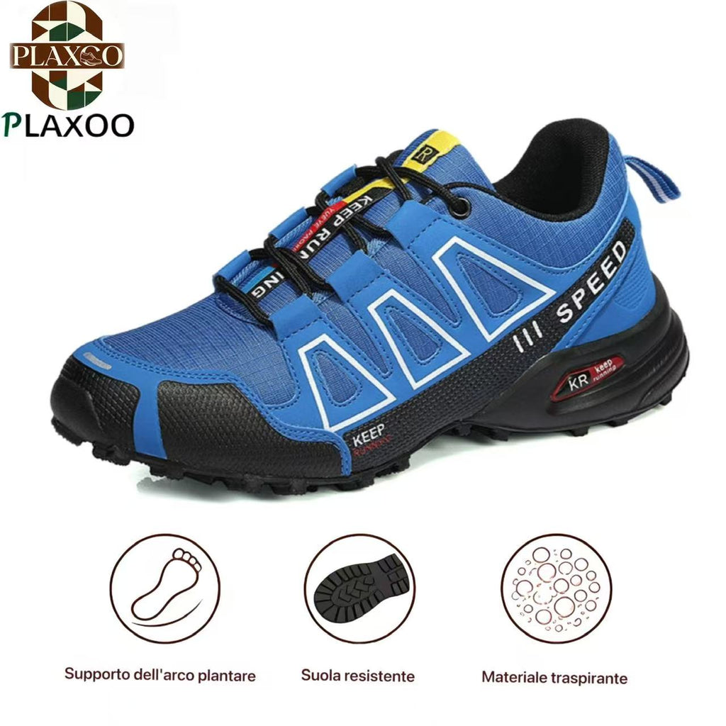 Plaxoo® | Sconto del 50% per un periodo limitato! Scarpe da trekking ortopediche con un'aderenza eccellente, pensate per piedi stanchi e gonfi ✨