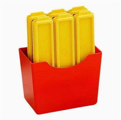 🍟 Mágneses sültkrumpli-jégkockaforma: a jégkészítés legjobb eszköze 🧊