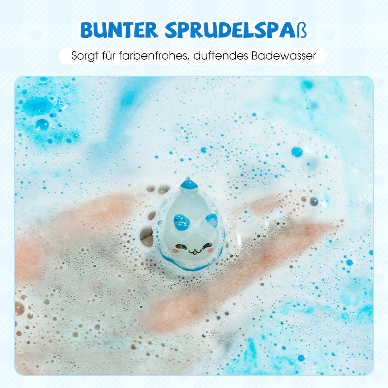 🔥50% Kedvezmény🎁 12 darabos fürdőbomba ajándékkészlet gyerekeknek – 🌊 tengeri állat meglepetéssel, 🌿 növényi összetevőkkel