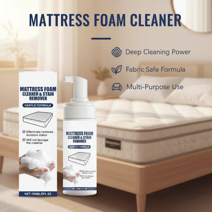 🔥50% Kedvezmény🏷️Kettőt vásárolva egyet ingyen kapsz🎁💦 A makacs foltok ellen, 🧺 kettős hatóanyagú tisztítóhab – matracokhoz, kanapékhoz, szőnyegekhez, 🛏️ 150 ml