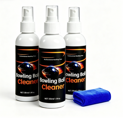 “1+1 ingyen 🎁✨”🔥50% Kedvezmény🏷️🎳 Professzionális bowlinggolyó-tisztító spray – 🧴 prémium törlőkendővel, 🛡️ kíméletes tisztításhoz