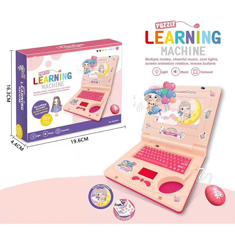 Interaktivni izobraževalni otroški prenosni računalnik | KIDLAPTOP