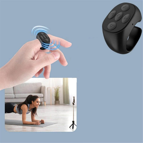 Bluetooth daljinski upravljalnik za prst – Selfiji, pomikanje in upravljanje multimedijskih vsebin | TAPCONTROL