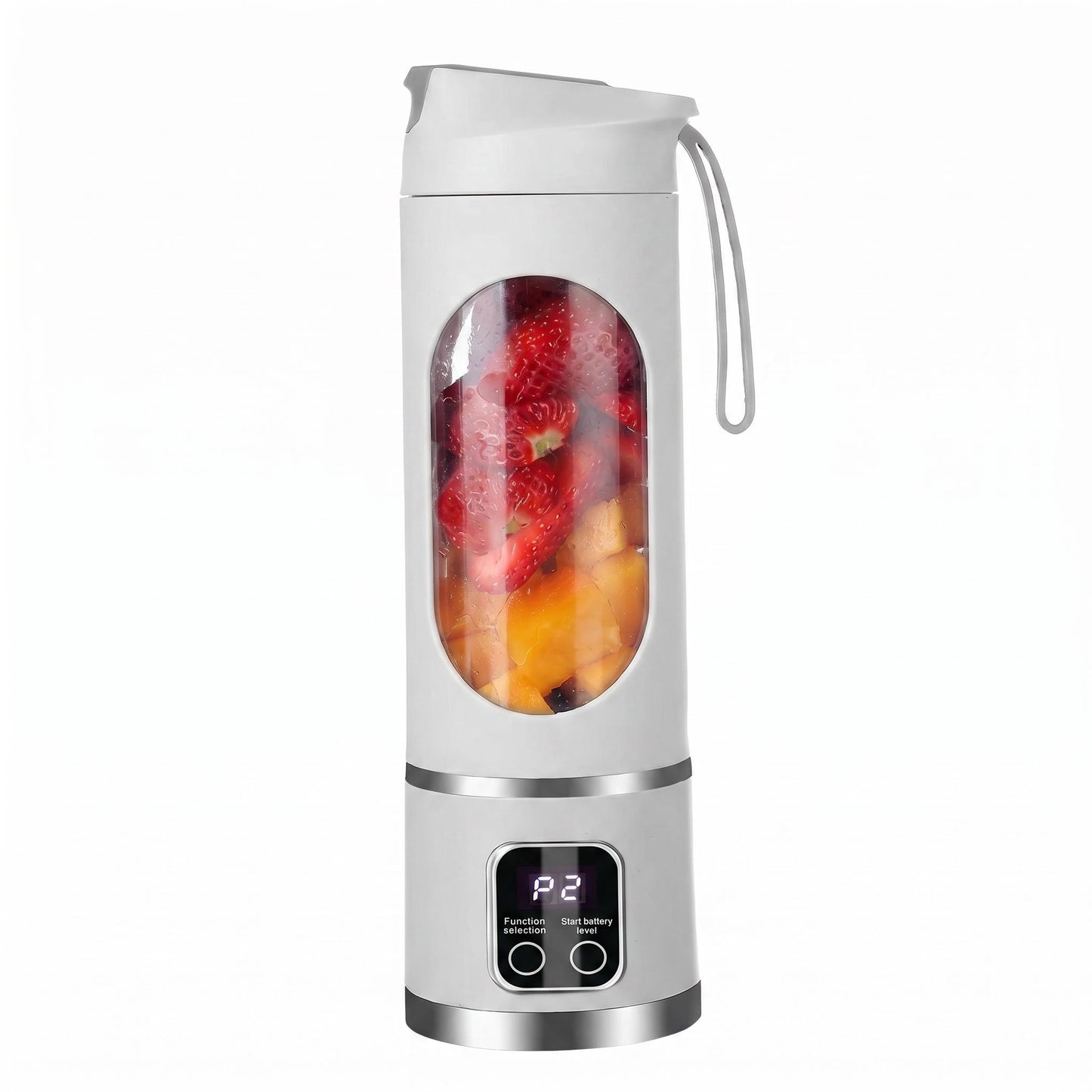 🔥50% Kedvezmény🏷️🥤 450 ml-es hordozható vezeték nélküli turmixpohár, ⚡ 12 pengével és 18 000 RPM motorral, 🔋 Type-C töltéssel – frissítő italok bárhol
