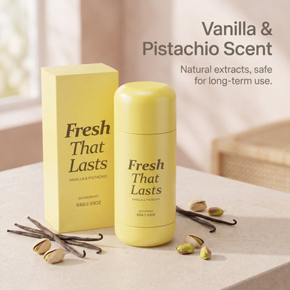 “1+2ingyen 🎁✨”🌿✨ Egész nap friss illat! Vanília-pisztácia dezodor krém – 🌸hosszantartó védelem, 🧴enyhe formula, 💪magabiztosság