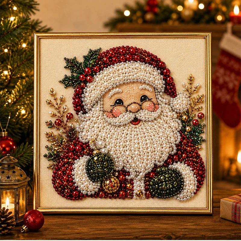 Božični DIY komplet za biserno sliko | XMASART