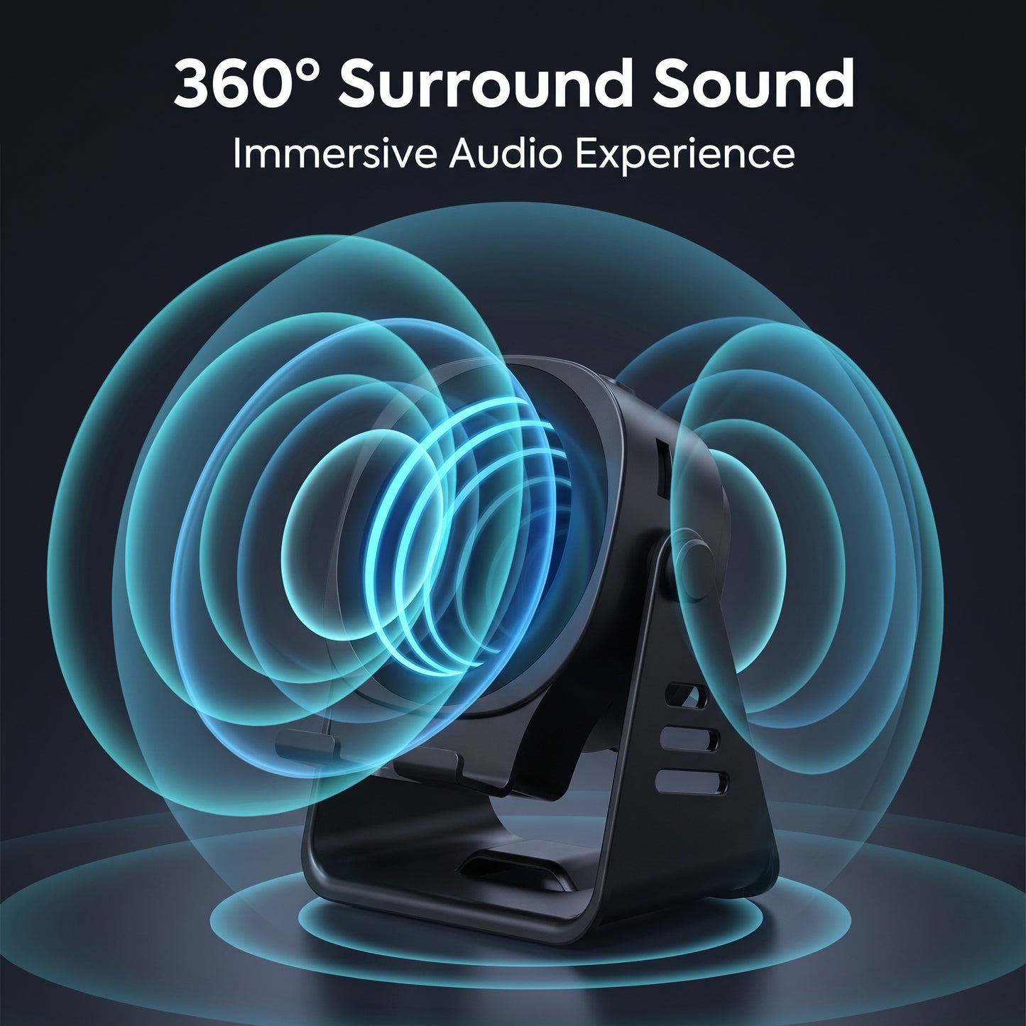🔥50% Kedvezmény🏷️🎨Több színben kapható📱 Indukciós hangszórós telefonállvány – 🔊 360°-os surround hangzással, 🎵 Bluetooth nélkül is működik