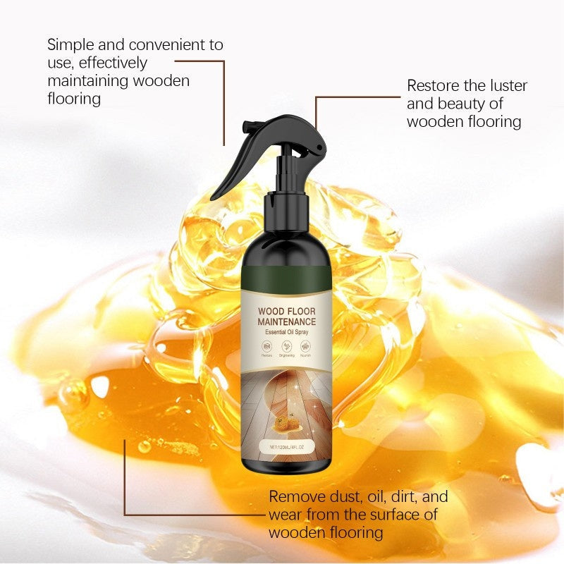 “1+2ingyen 🎁✨”⏰ Korlátozott ideig érvényes ajánlat 🎁🪵 Természetes méhviaszos fa padló ápoló spray – ✨ fényvisszaállítás, 🛡️ védőréteg – tömör, laminált és bambusz padlóhoz