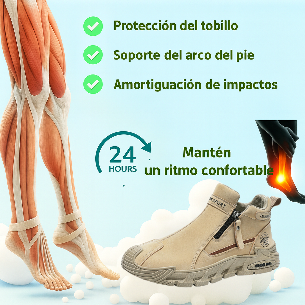 Plaxoo® | Sconto del 50% per un periodo limitato! Scarpe da trekking ortopediche con un'aderenza eccellente, pensate per piedi stanchi e gonfi ✨