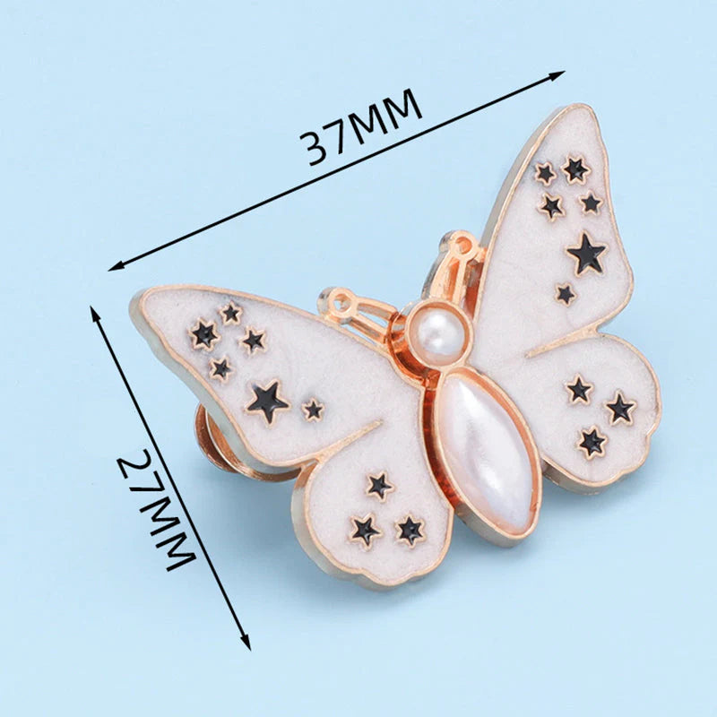 🔥50% Kedvezmény🏷️🦋 Elegáns pillangó derékgomb – 🔒 varrás nélküli rögzítés, 💪 tartós fémből – 7 színben