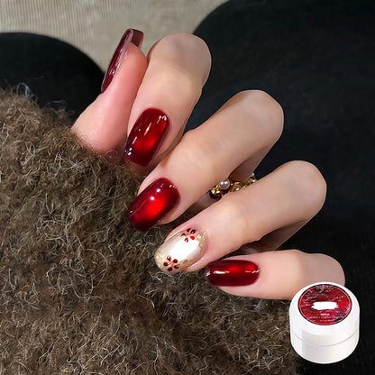 🔥50% Kedvezmény🏷️🐱 Mágneses csillámporos cat eye géllakk – ✨ üvegszerű jelly hatással, 🌈 17 színben – szalonminőség otthonra